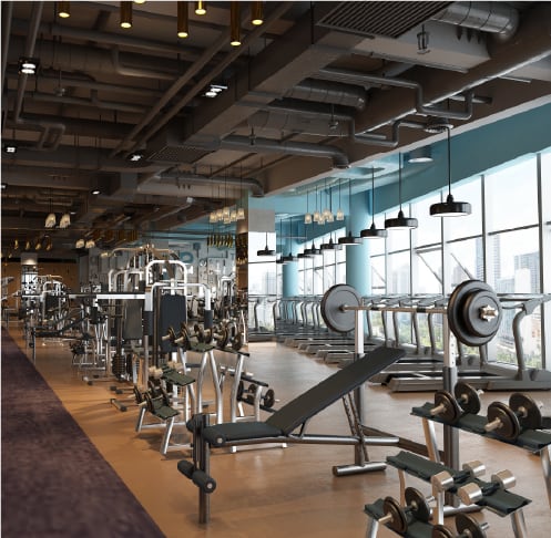 Fully Equipped Fitness Centre